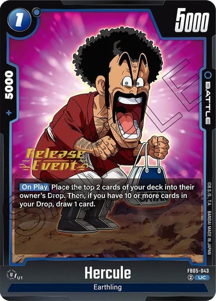 Hercule, New Adventure Release Event Cards FB05-043