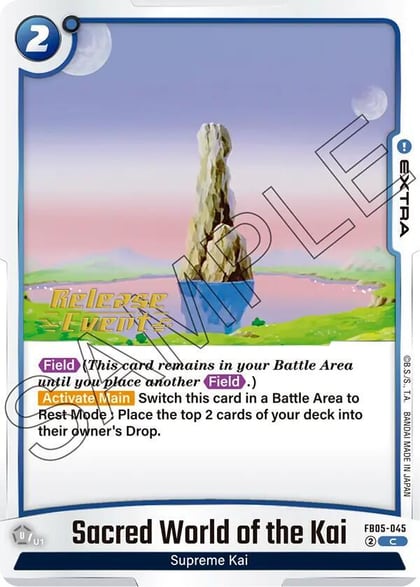 Sacred World of the Kai, New Adventure Release Event Cards FB05-045