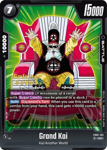 Grand Kai, New Adventure Release Event Cards FB05-103