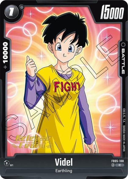 Videl, New Adventure Release Event Cards FB05-108