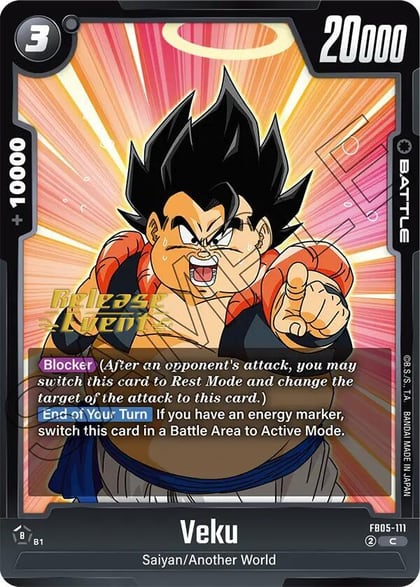 Veku, New Adventure Release Event Cards FB05-111