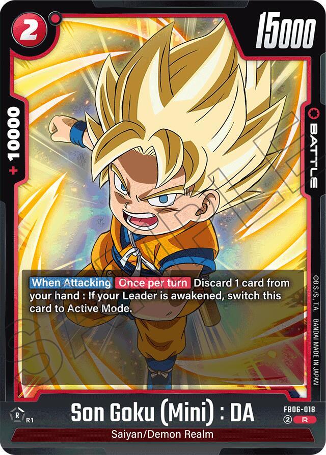 Son Goku (Mini) : DA - FB06-018, Rivals Clash FB06-018