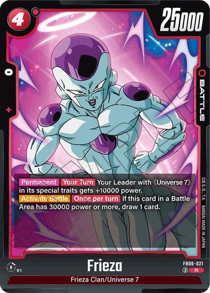 Frieza, Rivals Clash FB06-021