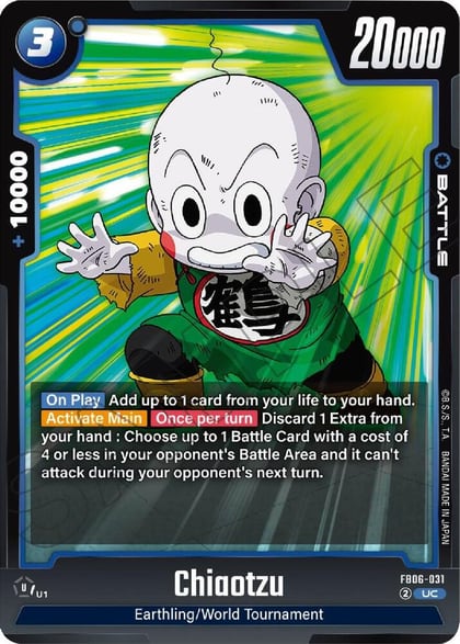Chiaotzu, Rivals Clash FB06-031