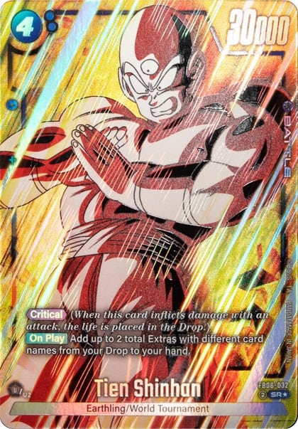 Tien Shinhan - FB06-032 (Alternate Art), Rivals Clash FB06-032