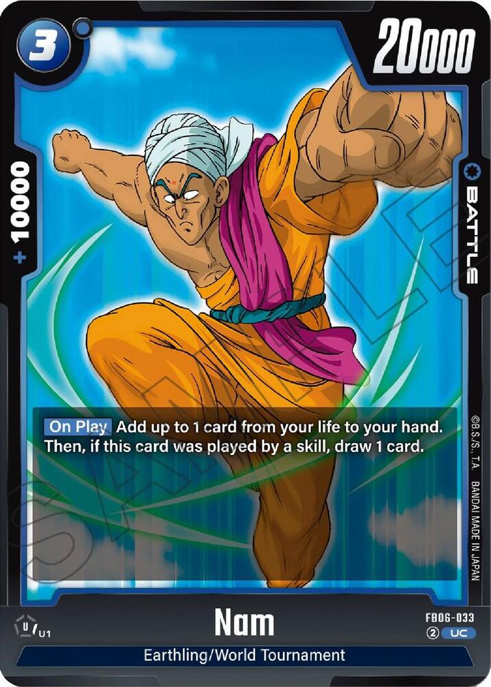 Nam, Rivals Clash FB06-033