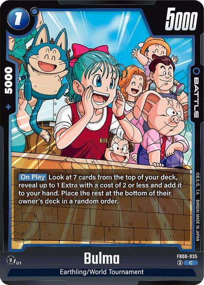 Bulma, Rivals Clash FB06-035