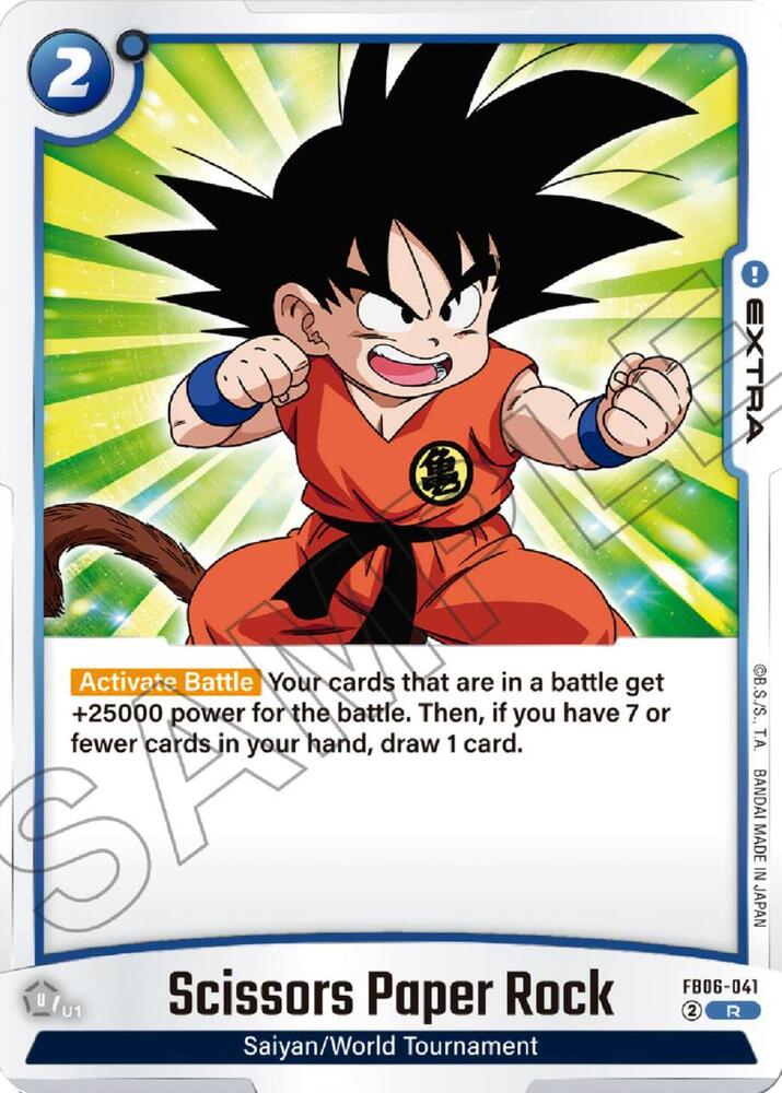 Scissors Paper Rock, Rivals Clash FB06-041