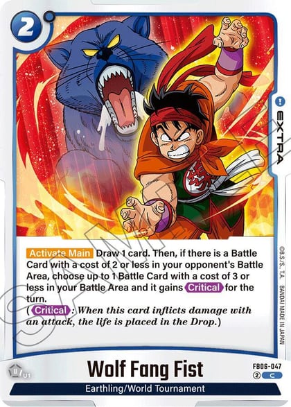 Wolf Fang Fist, Rivals Clash FB06-047