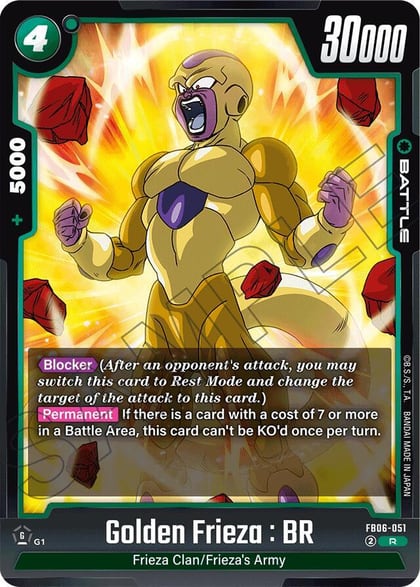 Golden Frieza : BR, Rivals Clash FB06-051