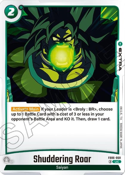 Shuddering Roar, Rivals Clash FB06-068