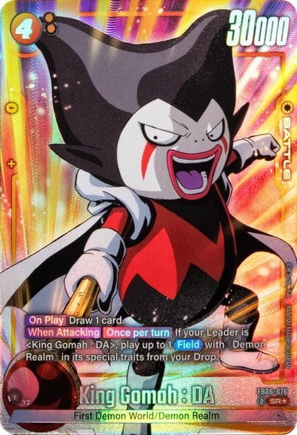 King Gomah : DA - FB06-076 (Alternate Art), Rivals Clash FB06-076