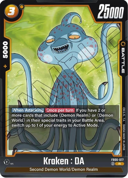 Kraken : DA, Rivals Clash FB06-077