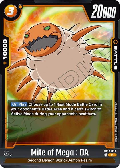 Mite of Mega : DA, Rivals Clash FB06-090