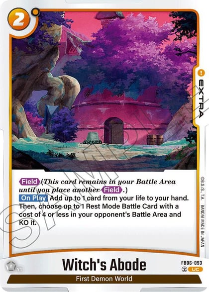 Witch's Abode, Rivals Clash FB06-093