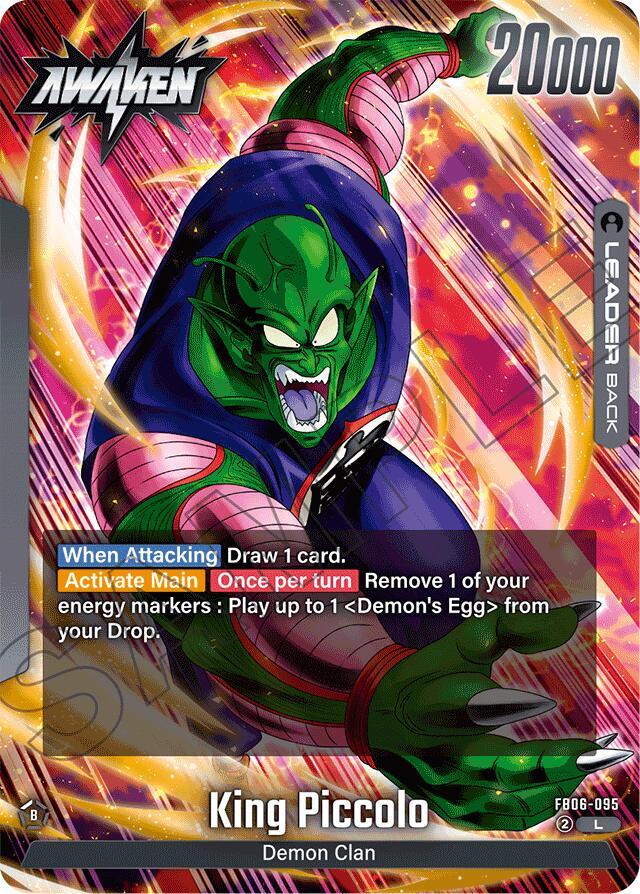 King Piccolo : DA - FB06-095, Rivals Clash FB06-095