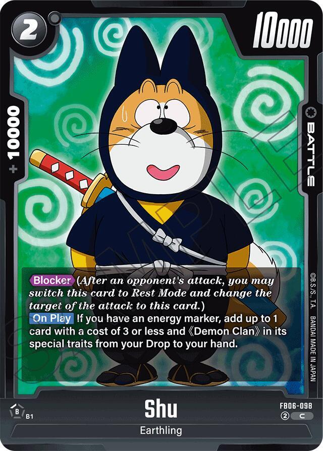 Shu, Rivals Clash FB06-098