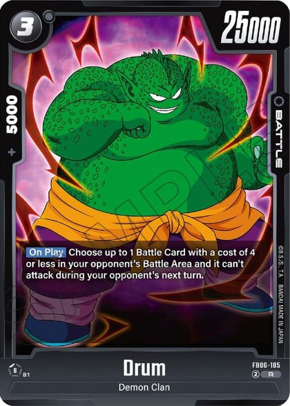 Drum - FB06-105, Rivals Clash FB06-105
