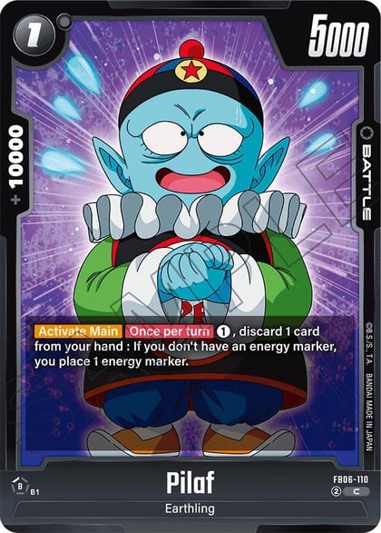 Pilaf, Rivals Clash FB06-110