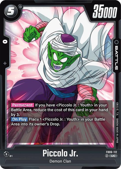 Piccolo Jr. - FB06-112, Rivals Clash FB06-112