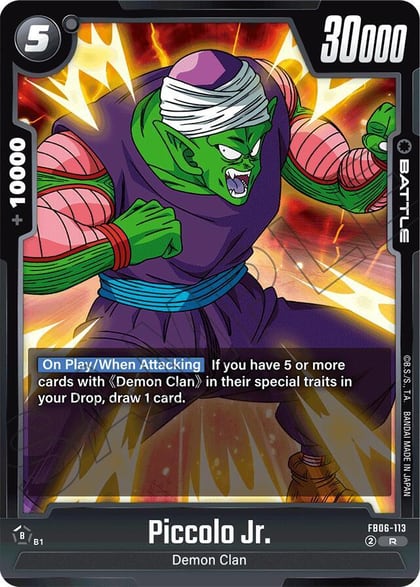 Piccolo Jr. - FB06-113, Rivals Clash FB06-113