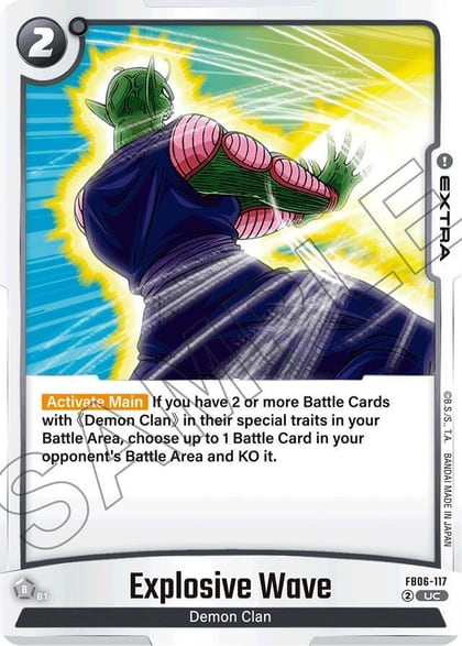 Explosive Wave, Rivals Clash FB06-117