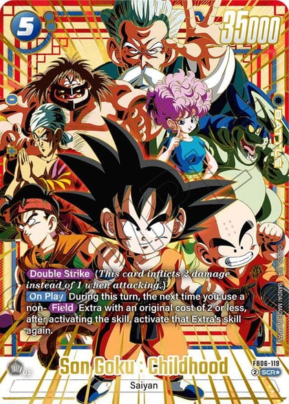 Son Goku : Childhood - FB06-119 (Super Alternate Art), Rivals Clash FB06-119