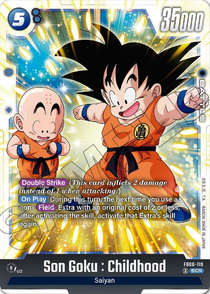 Son Goku : Childhood - FB06-119, Rivals Clash FB06-119