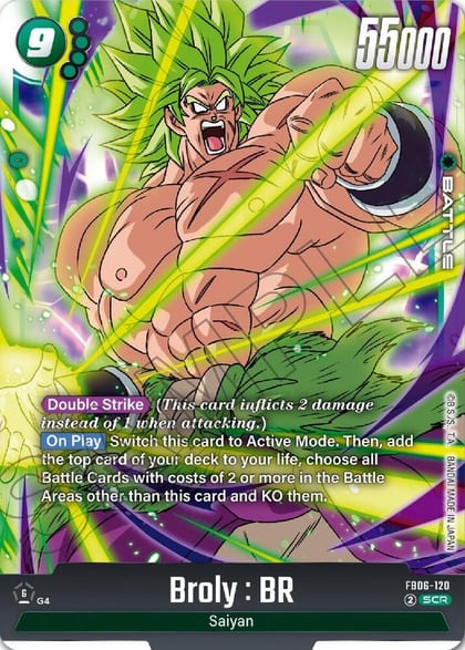 Broly : BR - FB06-120, Rivals Clash FB06-120