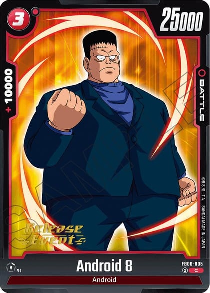 Android 8, Rivals Clash Release Event Cards FB06-005