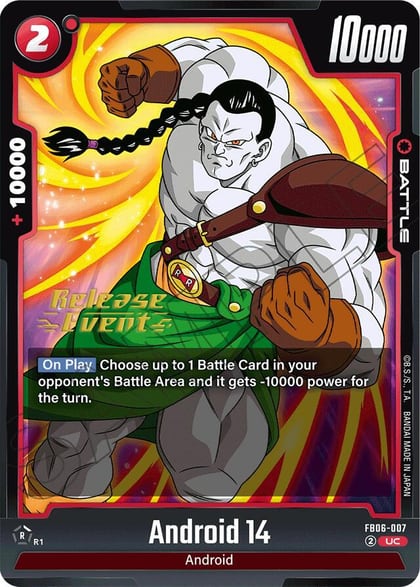 Android 14, Rivals Clash Release Event Cards FB06-007
