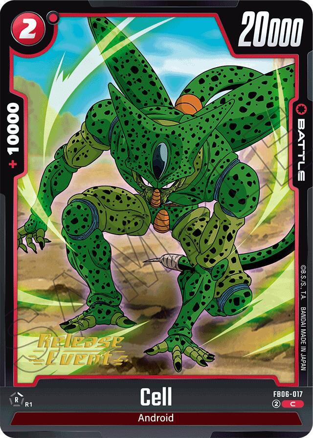 Cell, Rivals Clash Release Event Cards FB06-017