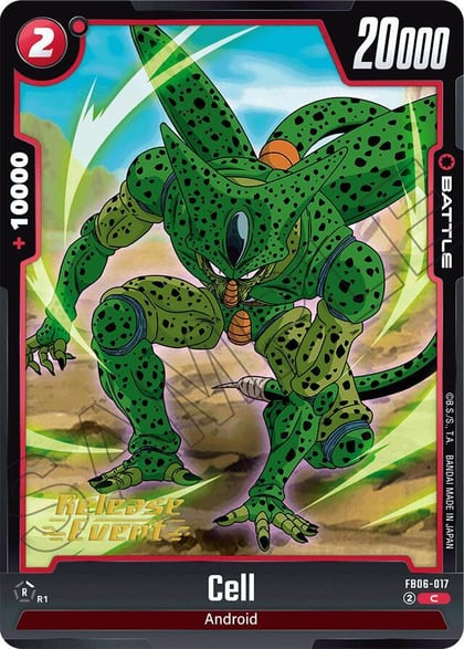 Cell, Rivals Clash Release Event Cards FB06-017