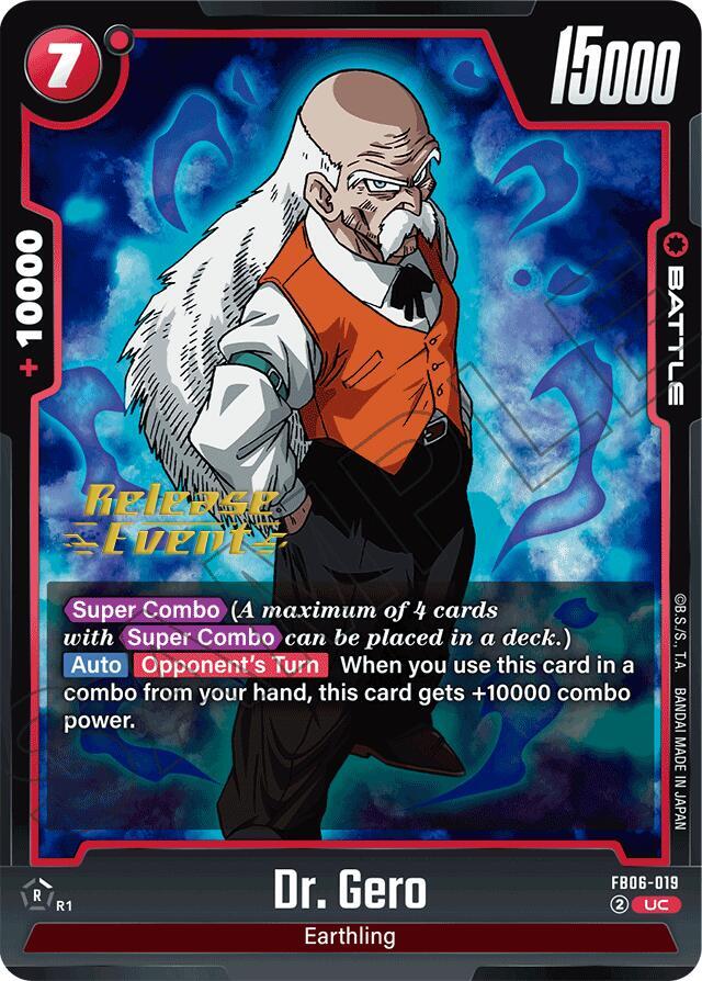 Dr. Gero, Rivals Clash Release Event Cards FB06-019