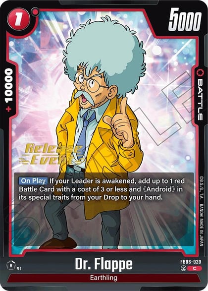 Dr. Flappe, Rivals Clash Release Event Cards FB06-020
