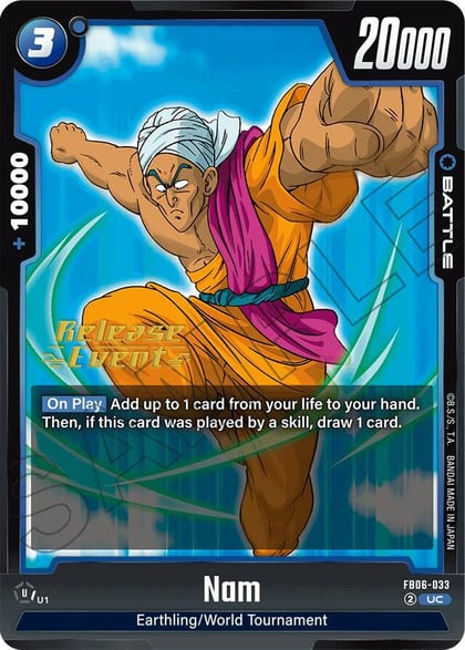 Nam, Rivals Clash Release Event Cards FB06-033