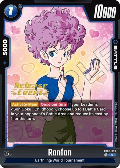 Ranfan, Rivals Clash Release Event Cards FB06-039