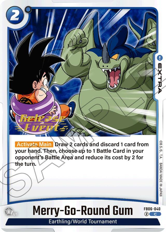 Merry-Go-Round Gum, Rivals Clash Release Event Cards FB06-040