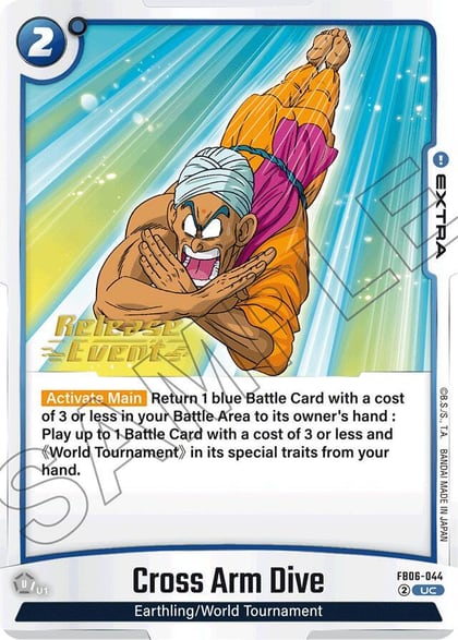 Cross Arm Dive, Rivals Clash Release Event Cards FB06-044