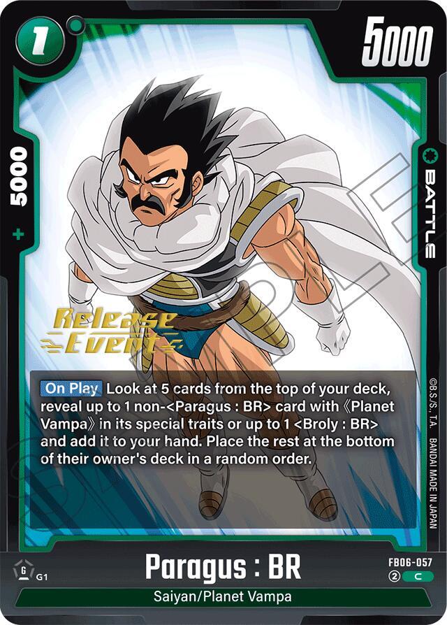 Paragus : BR - FB06-057, Rivals Clash Release Event Cards FB06-057