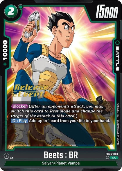 Beets : BR, Rivals Clash Release Event Cards FB06-059