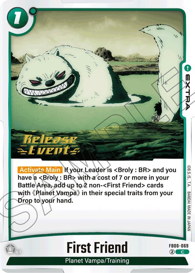 First Friend, Rivals Clash Release Event Cards FB06-069