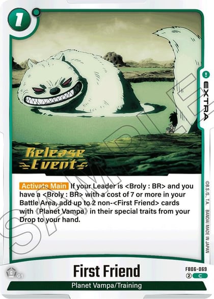 First Friend, Rivals Clash Release Event Cards FB06-069