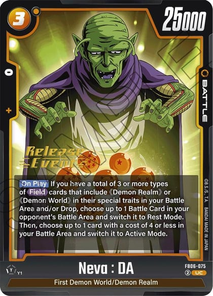 Neva : DA, Rivals Clash Release Event Cards FB06-075