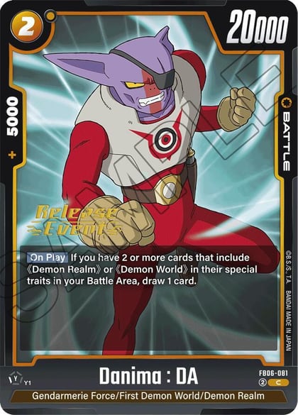 Danima : DA, Rivals Clash Release Event Cards FB06-081