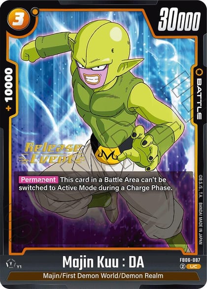 Majin Kuu : DA, Rivals Clash Release Event Cards FB06-087
