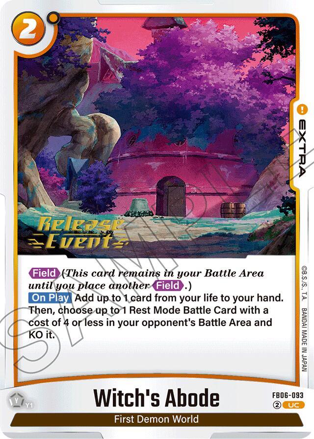 Witch's Abode, Rivals Clash Release Event Cards FB06-093