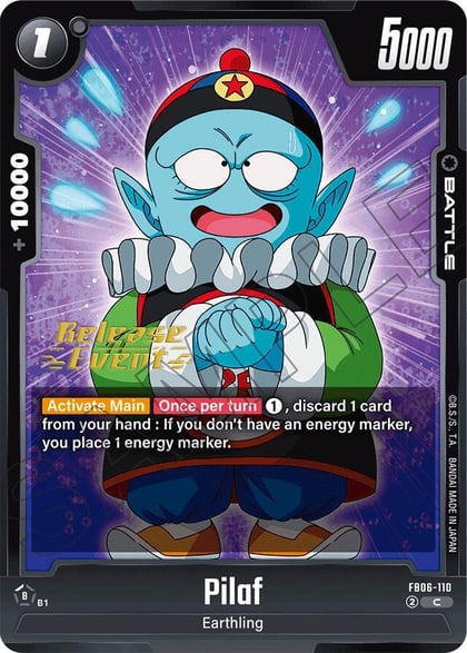Pilaf, Rivals Clash Release Event Cards FB06-110