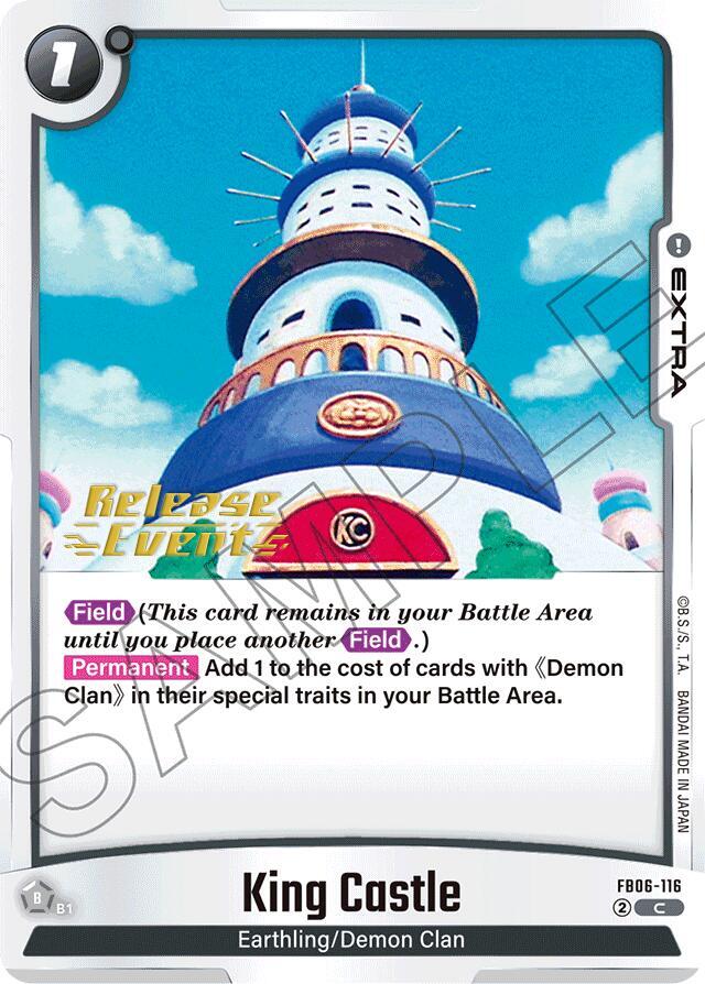 King Castle, Rivals Clash Release Event Cards FB06-116