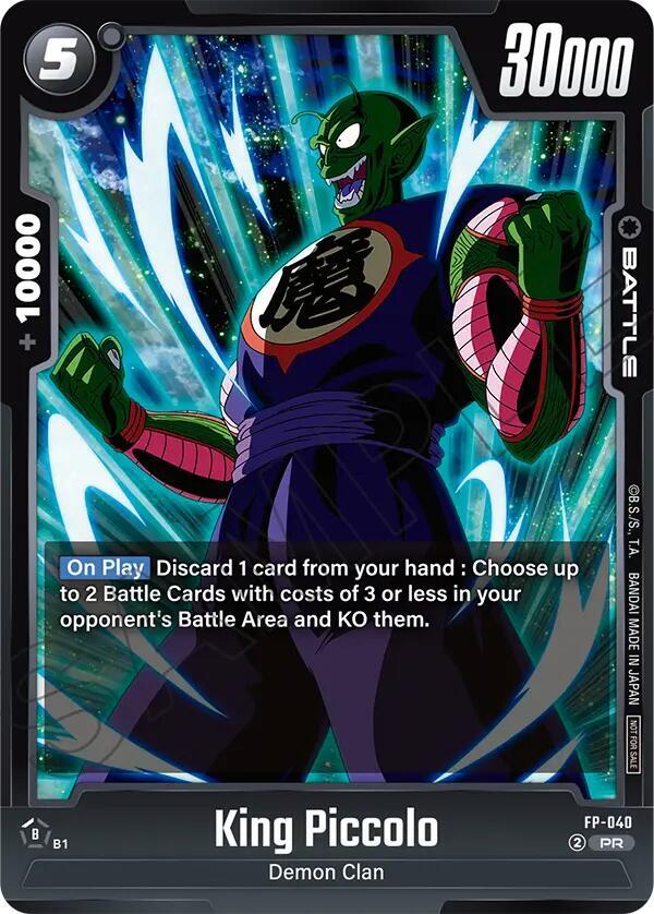 King Piccolo - FP-040, Rivals Clash Release Event Cards FP-040